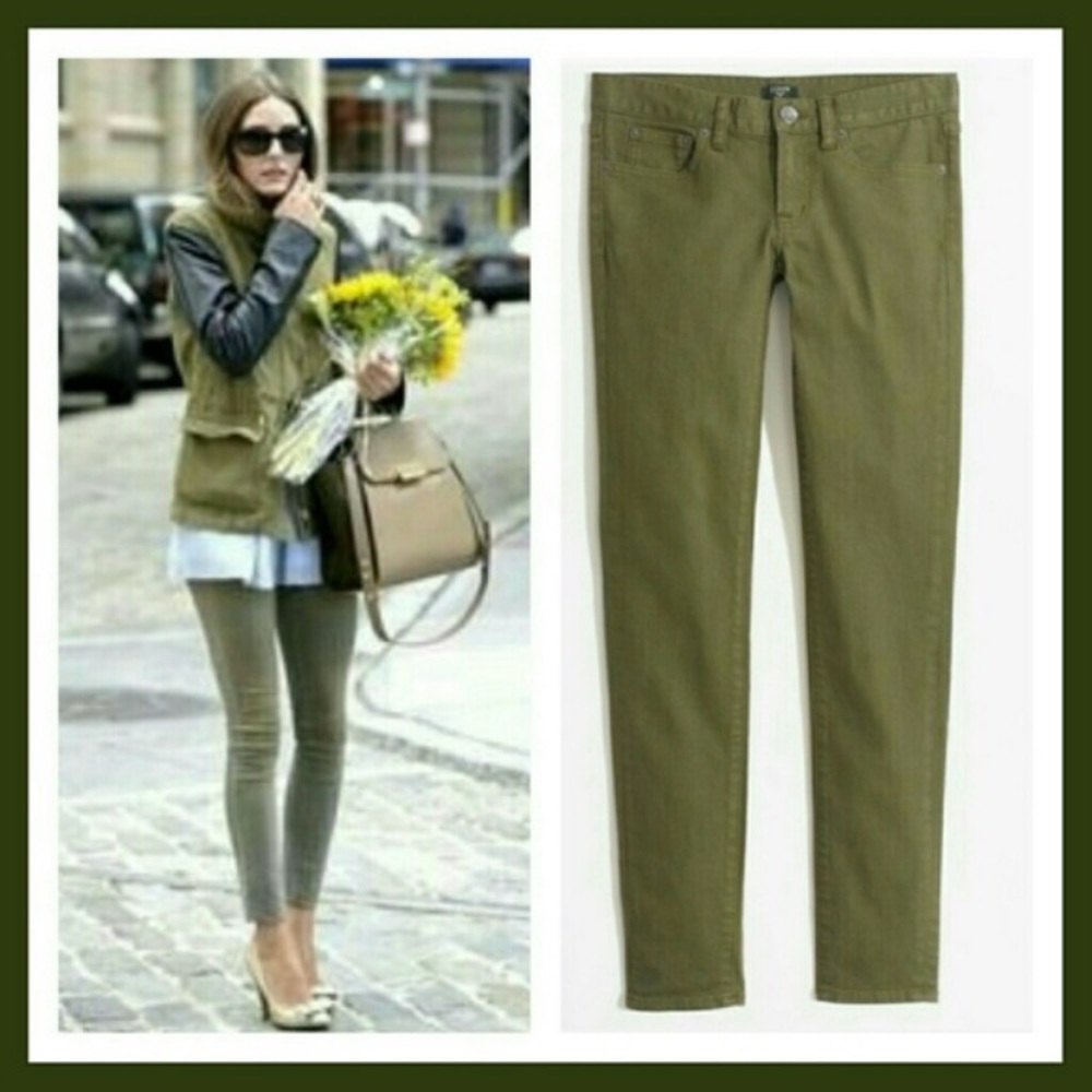 Olive J. Crew Toothpick Ankle Pants Jeans
